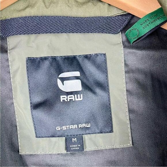 Like new G-Star Raw Utility HB Tape Trench in Combat Green size medium - Picture 11 of 13
